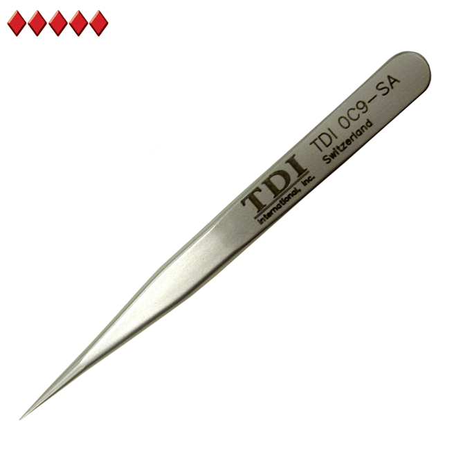 Pathfinder Technologies ® Extra Long PIN Pointed Tweezers Plain