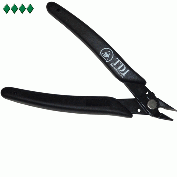 Ergonomic Taper Micro Shears w/Lead Retainer