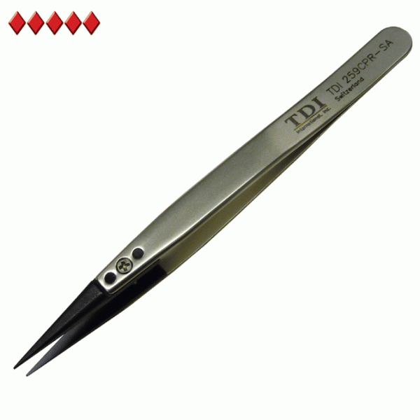 259 style cp peek tip tweezers