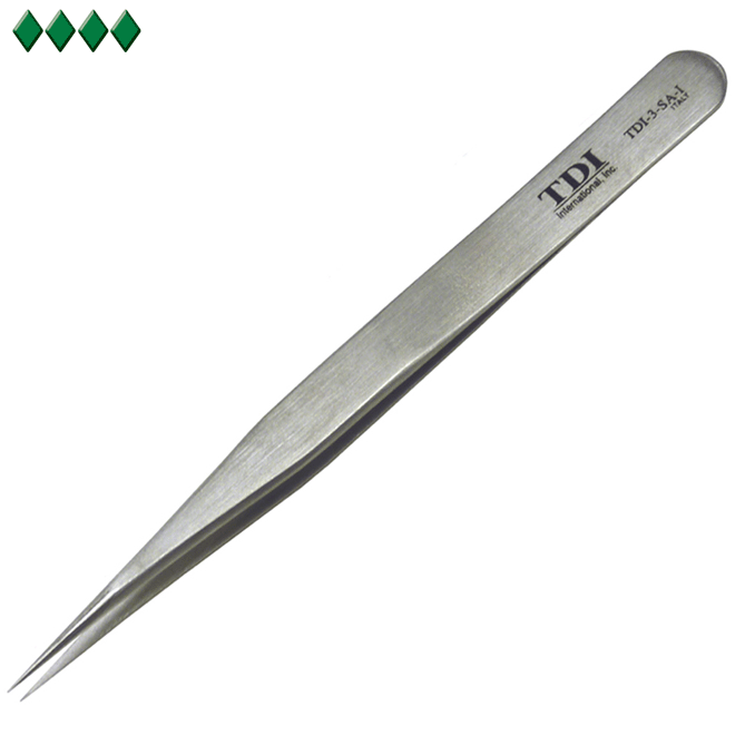 Hakko 7-SA Very Fine Point Tweezers