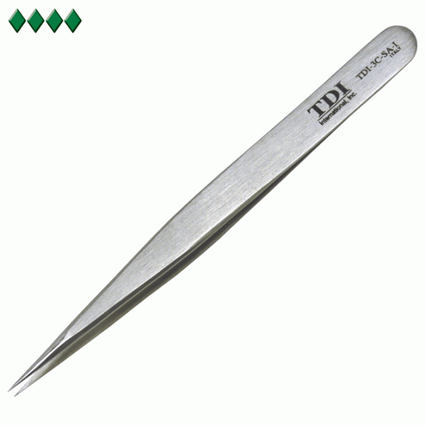 precision tweezers shorter "3" style