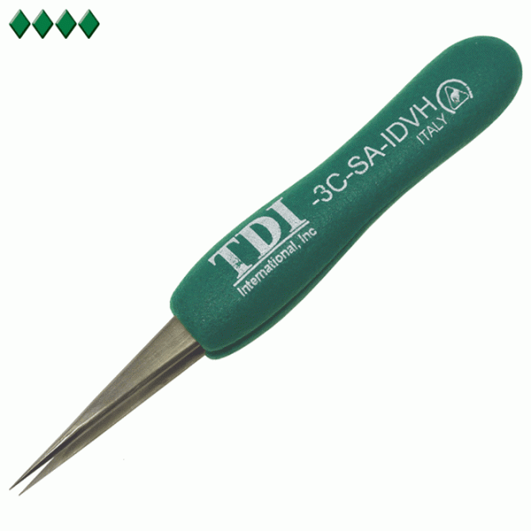 3c italian tweezers with cushion grips