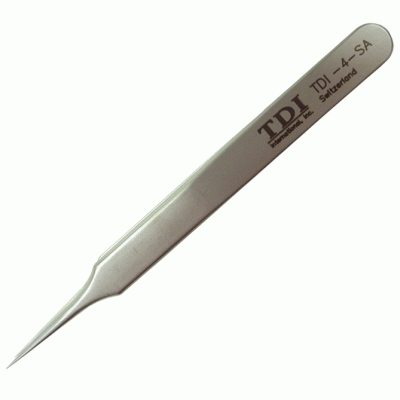 4 style tweezers with very fine tips 4 style tweezers with very fine tips