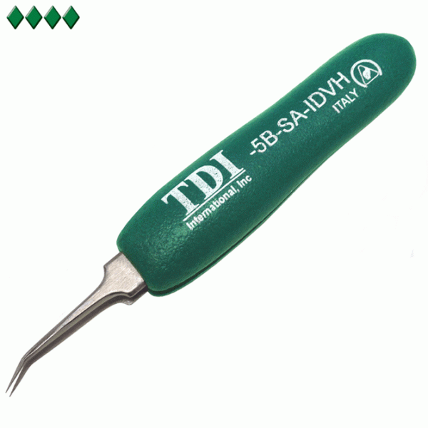 5b italian tweezers with cushion grips