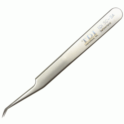 5c style tweezers with bent tips 5c style tweezers with bent tips