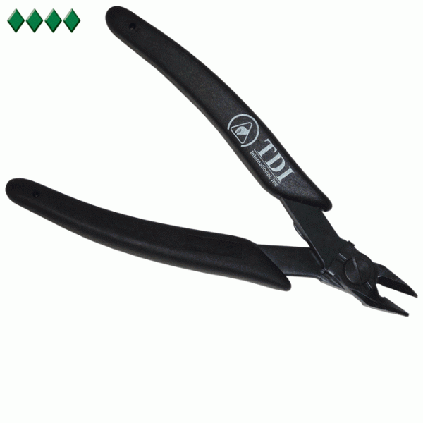 Short Handle Taper Micro Shears w/Lead Retainer