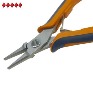 Flat Nose Pliers 6.1/8'' straight, long, smooth jaws 4421HS22