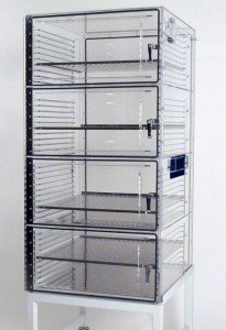 2444 Desiccator - 4 Doors 24"W x 24"D x 48"H