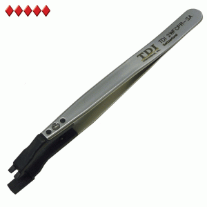 peek tip 2 inch wafer handling tweezers