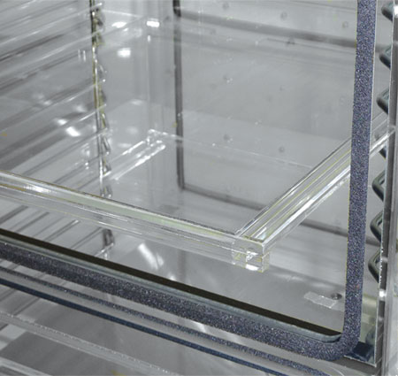 Solid Acrylic Shelves for Desiccator Cabinets