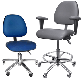 ESD Chairs with and without Arms