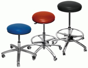 Lab stool with wheels deals