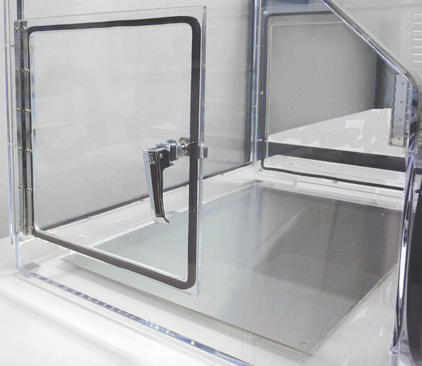 Stainless steel plate glovebox