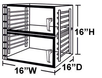 2 door desiccator cabinet diagram