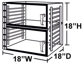 2 door desiccator cabinet diagram