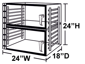 2 door desiccator cabinet diagram