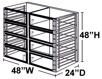 8 door desiccator cabinet diagram