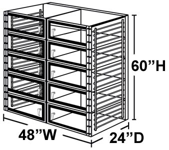 10 door desiccator cabinet diagram