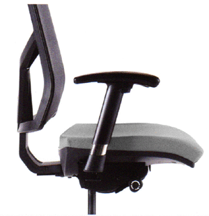 Poly chair arms
