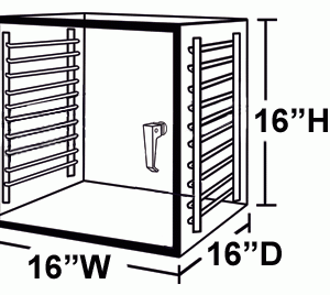 161 1 door desiccator