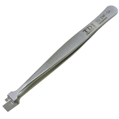 2WF-SA-wafer-tweezers High Precision Swiss Teflon-Coated 2" Wafer Handling Tweezers - Bag of 12