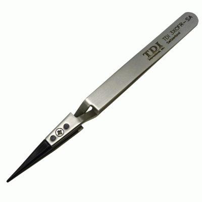 3xcfr-sa copy High Precision Swiss Conductive "CF" Tweezers