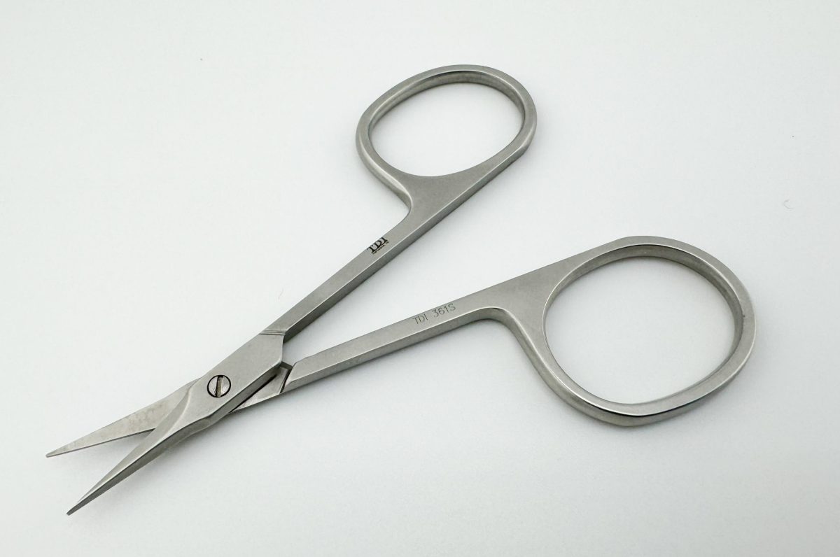 High Precision Scissors with Straight Fine Tip
