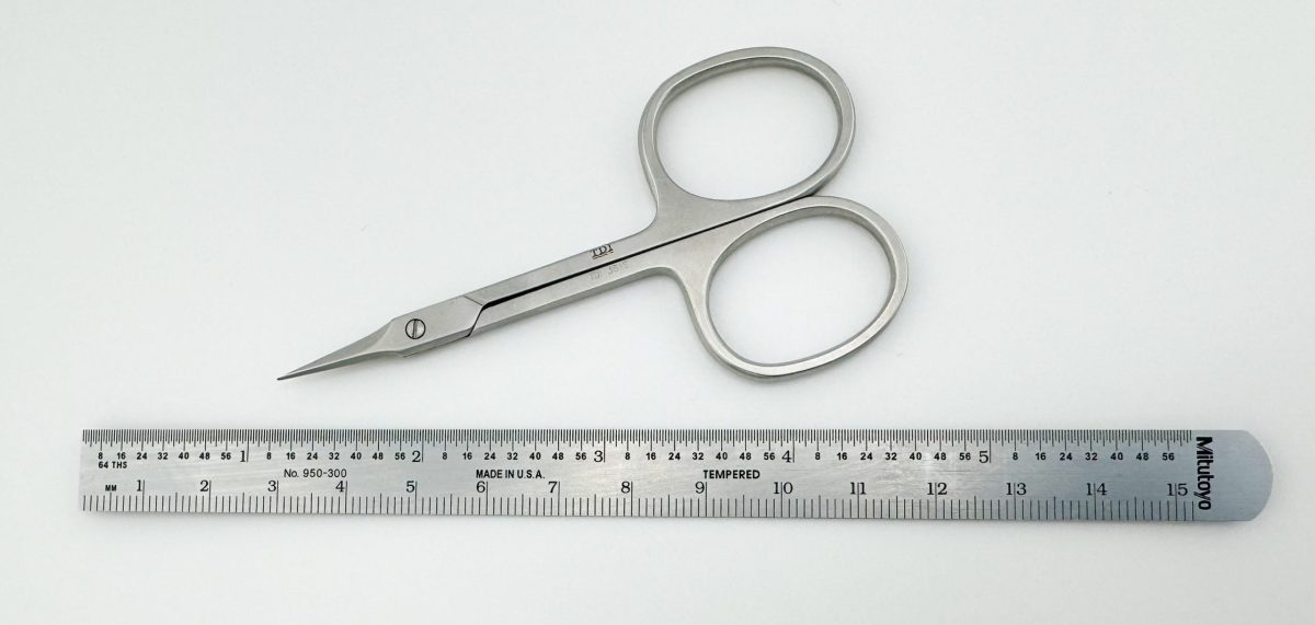 High Precision Scissors with Straight Fine Tip