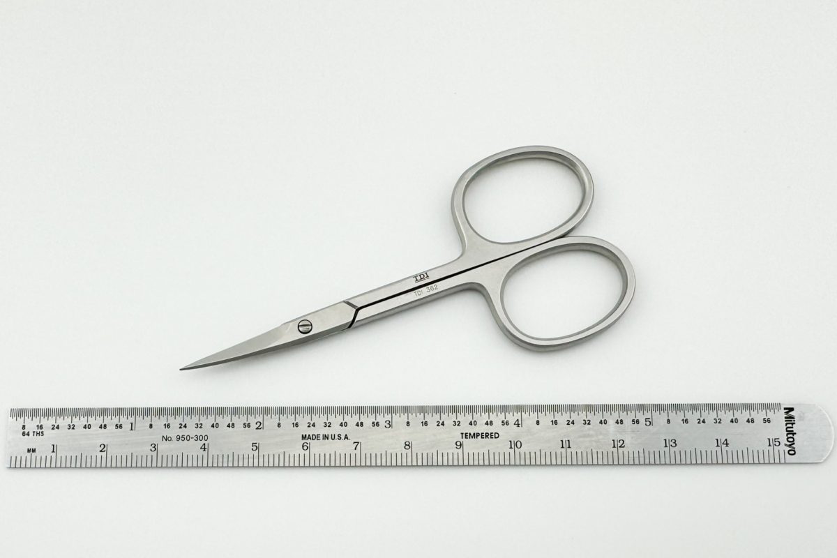 TDI 362-SB-6 High Precision Scissors with Curved Fine Tip
