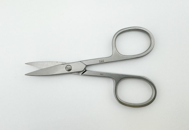 #TDI 363-SB High Precision Scissors with Curved Round Tip - Image 4