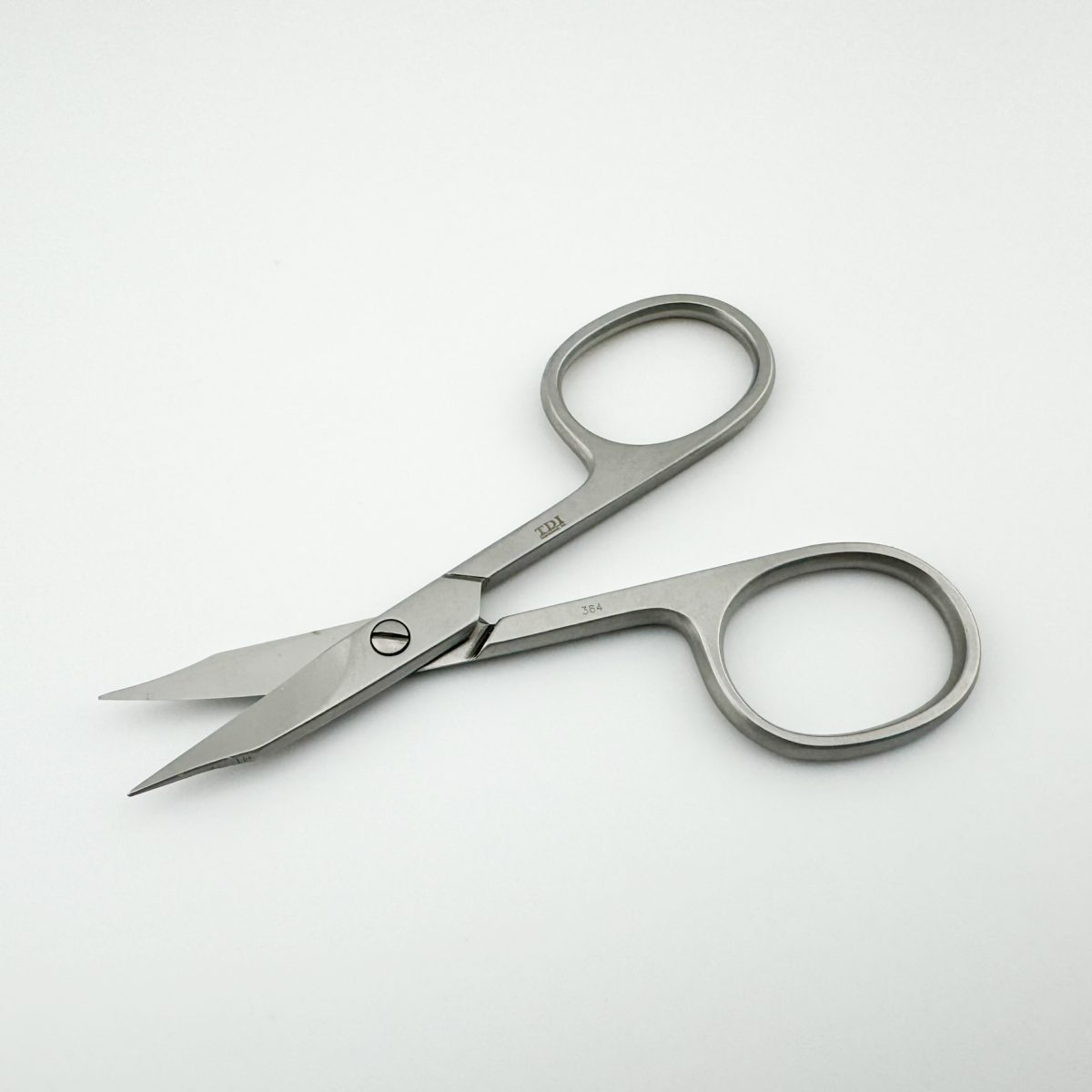 High Precision Scissors with Curved Pointed Tip