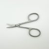 High Precision Scissors with Curved Round Tip