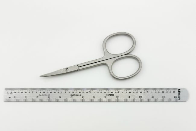 #TDI 365-SB High Precision Scissors with Curved Round Tip - Image 5