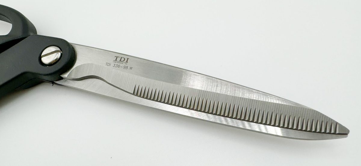 336-98BK-SS 06 Industrial Scissors with Straight Tip