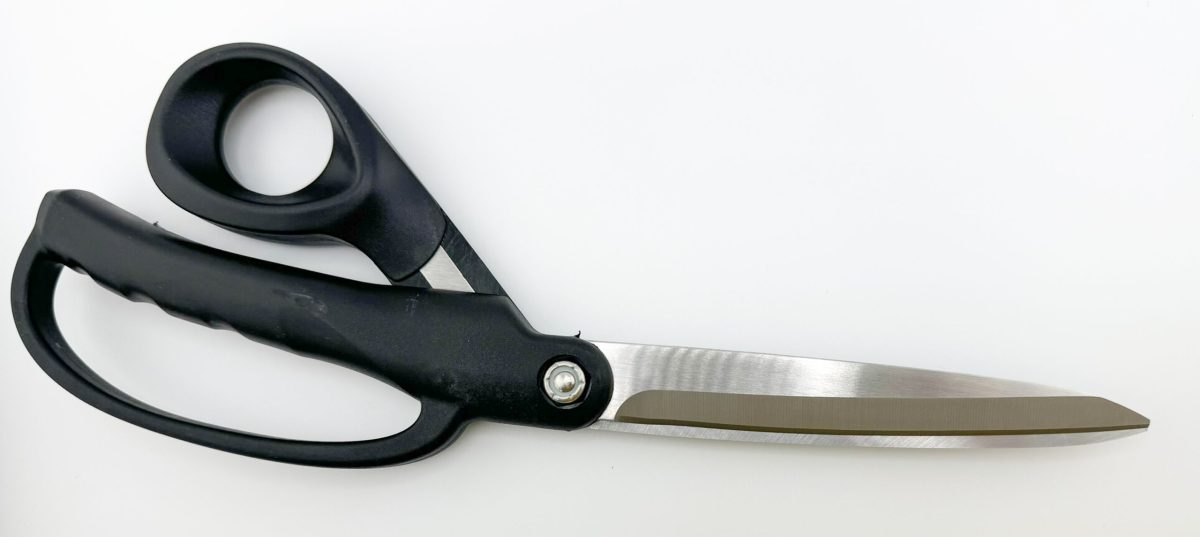 336-98BK-SS 08 Industrial Scissors with Straight Tip