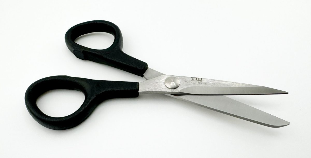Industrial Scissors with Straight Tip