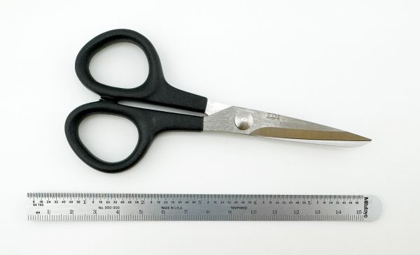 #TDI 336-50BK-SS Industrial Scissors with Straight Tip - Image 5