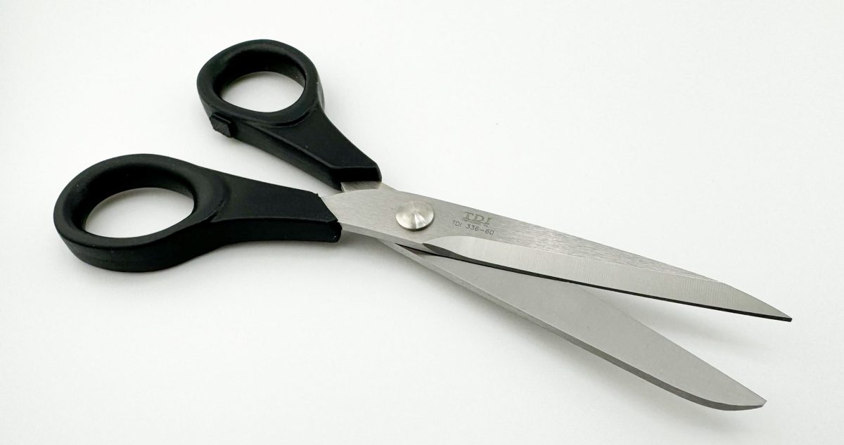 Industrial Scissors with Straight Tip