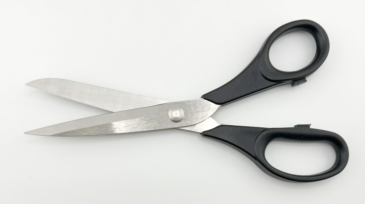TDI 336-75BK-SS 03 Industrial Scissors with Straight Tip