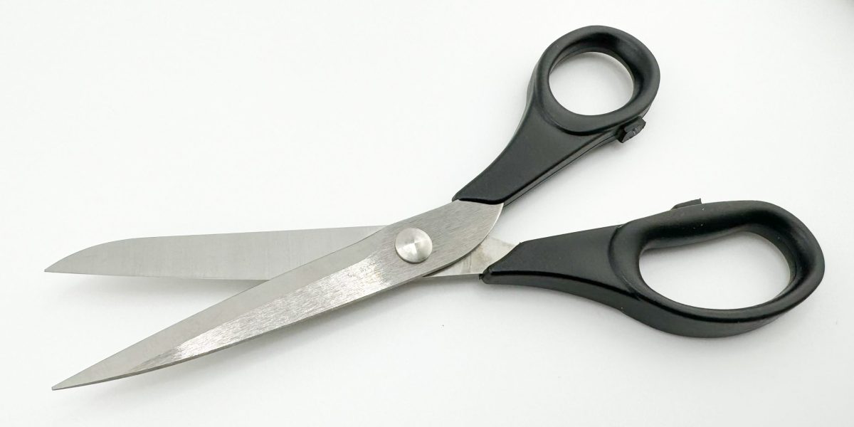 TDI 336-75BK-SS 04 Industrial Scissors with Straight Tip