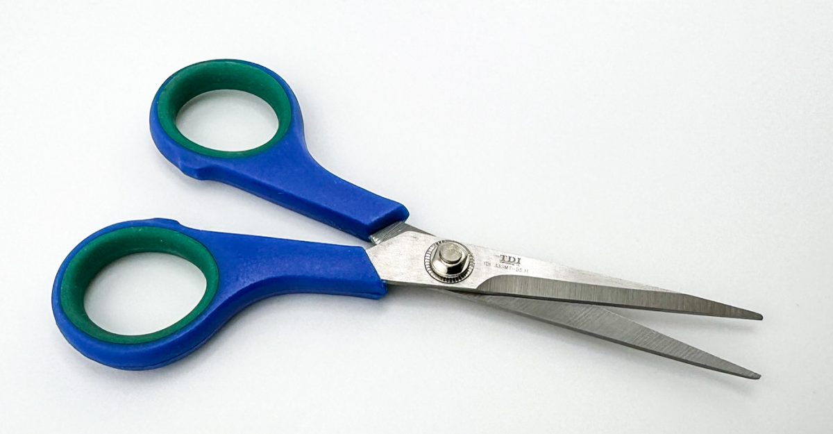 TDI 335MT-55GBH-SS 03 SmartCut Scissors with Straight Pointed Serrated Tip