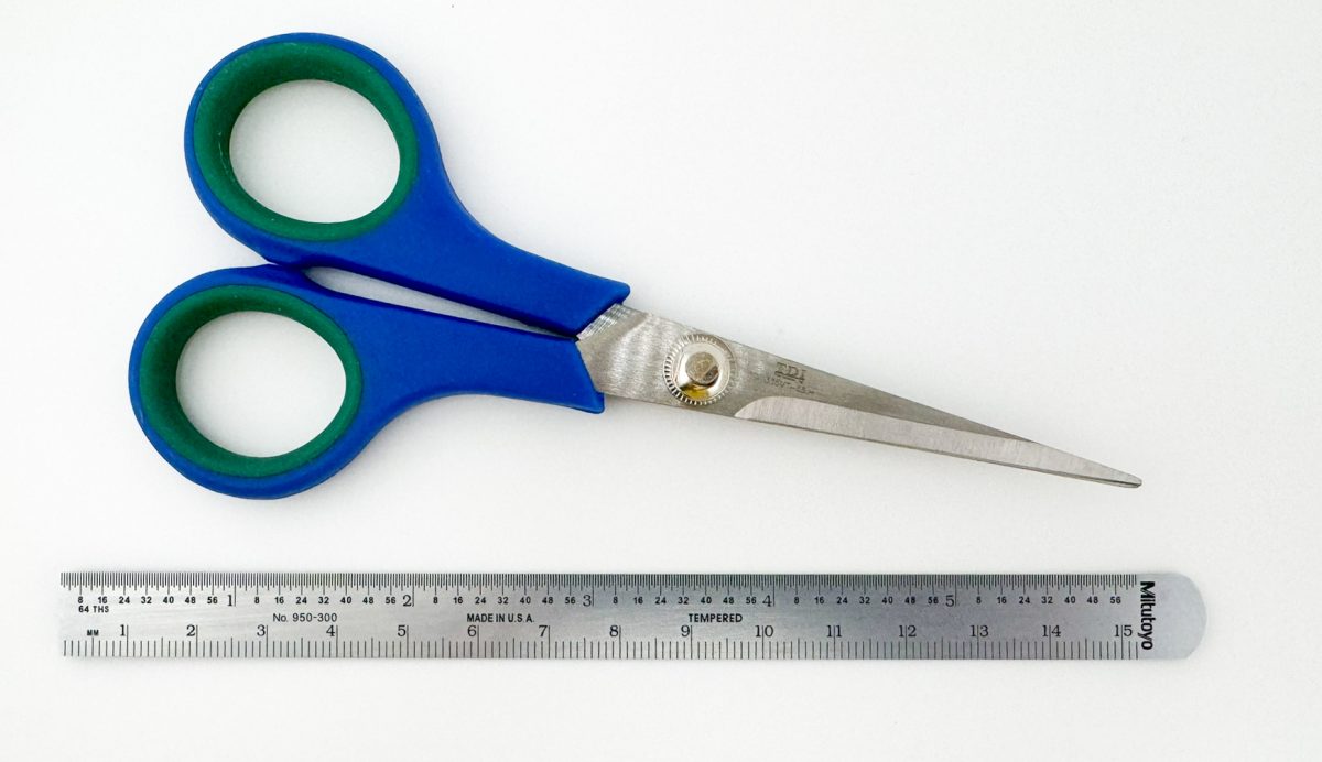 TDI 335MT-55GBH-SS 07 SmartCut Scissors with Straight Pointed Serrated Tip