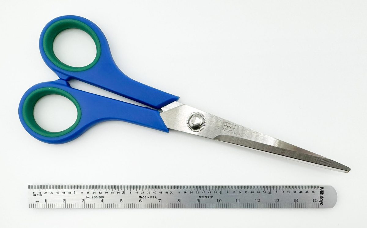 SmartCut Scissors with Straight Pointed Serrated Tip