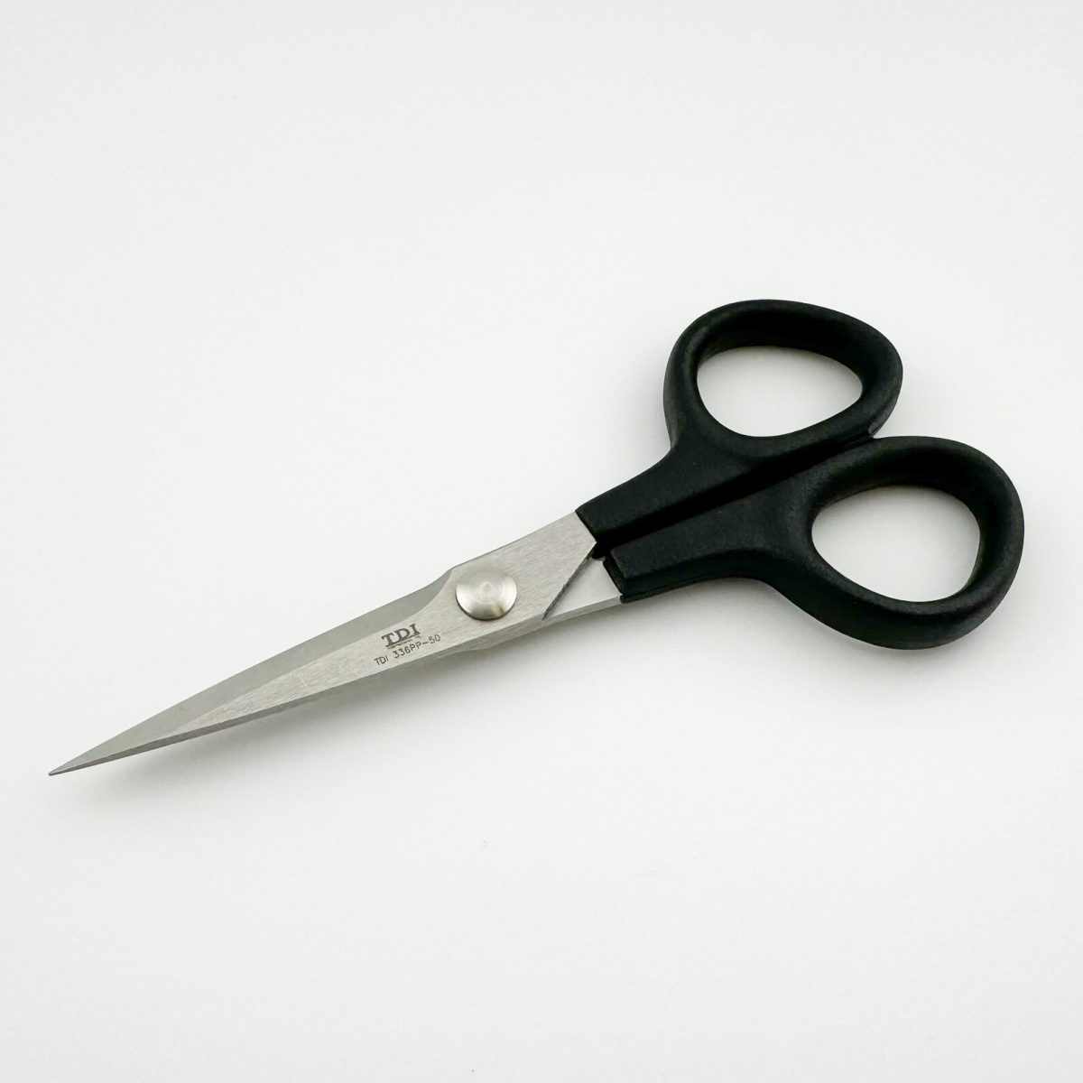 TDI 336PP-50BK-SS 01 Industrial Scissors with Straight Pointed Tip