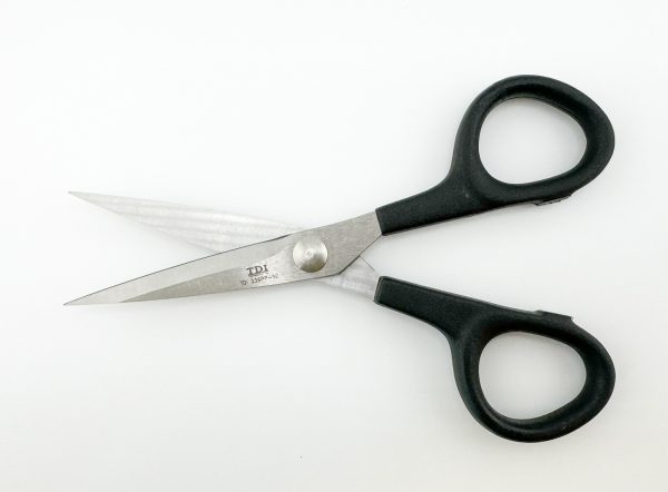 #TDI 336PP-50BK-SS Industrial Scissors with Straight Pointed Tip - Image 4