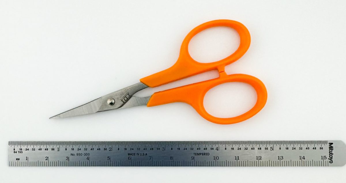Industrial Scissors with Straight Fine Tip