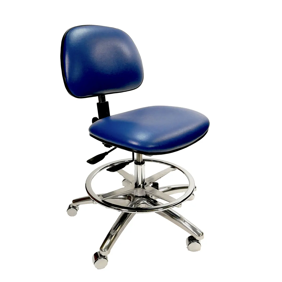 30 series Standard blue vinyl chrome base