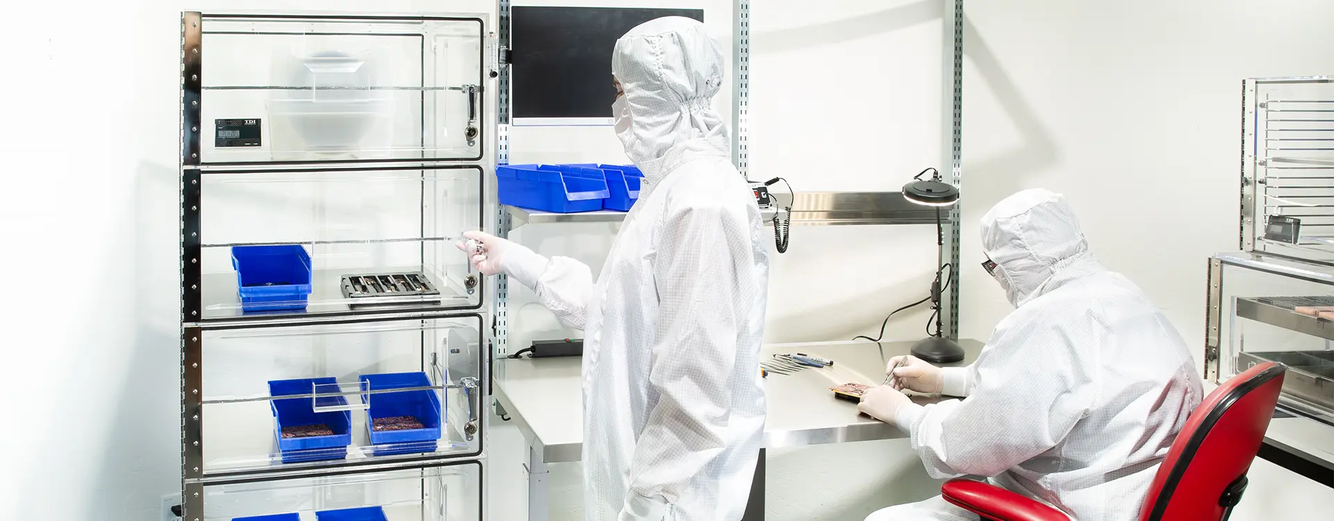 Desiccator cabinet banner