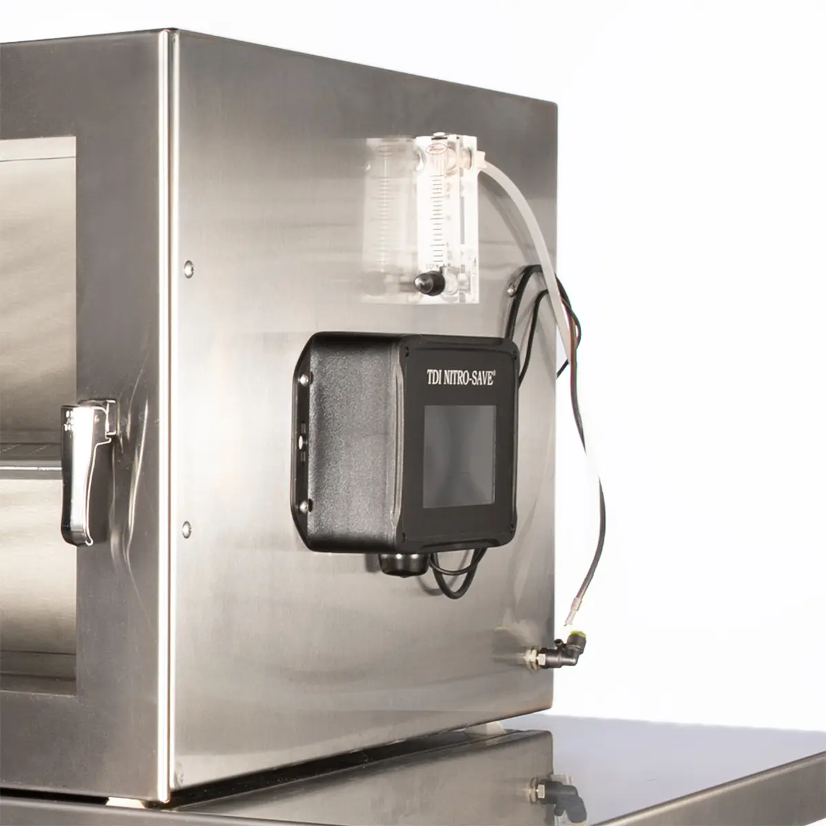 Tdi nitro save installed on Stainless Steel Desiccator