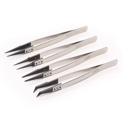 Carbofib tweezer group